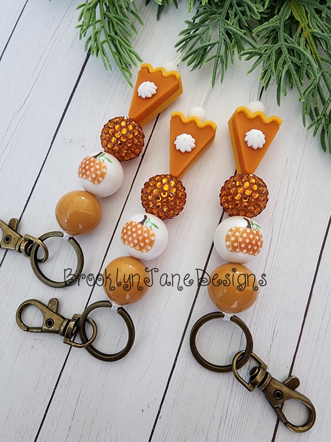 Turkey Lanyard Thanksgiving Teacher Lanyard Lanyard Etsy