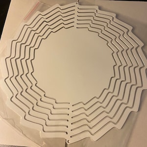 Sublimation wind spinner