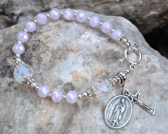 Our Lady Of Guadalupe Rosary Bracelet