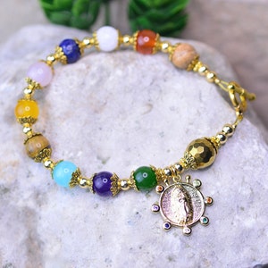 Our Lady Of Guadalupe Rosary Bracelet