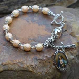 Our Lady Of Sorrows Rosary Bracelet