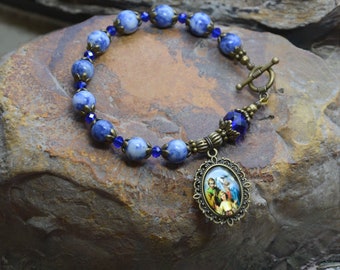 Holy Family Rosary Bracelet