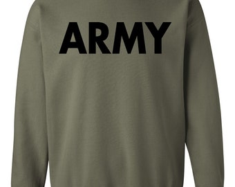 black army sweatshirt