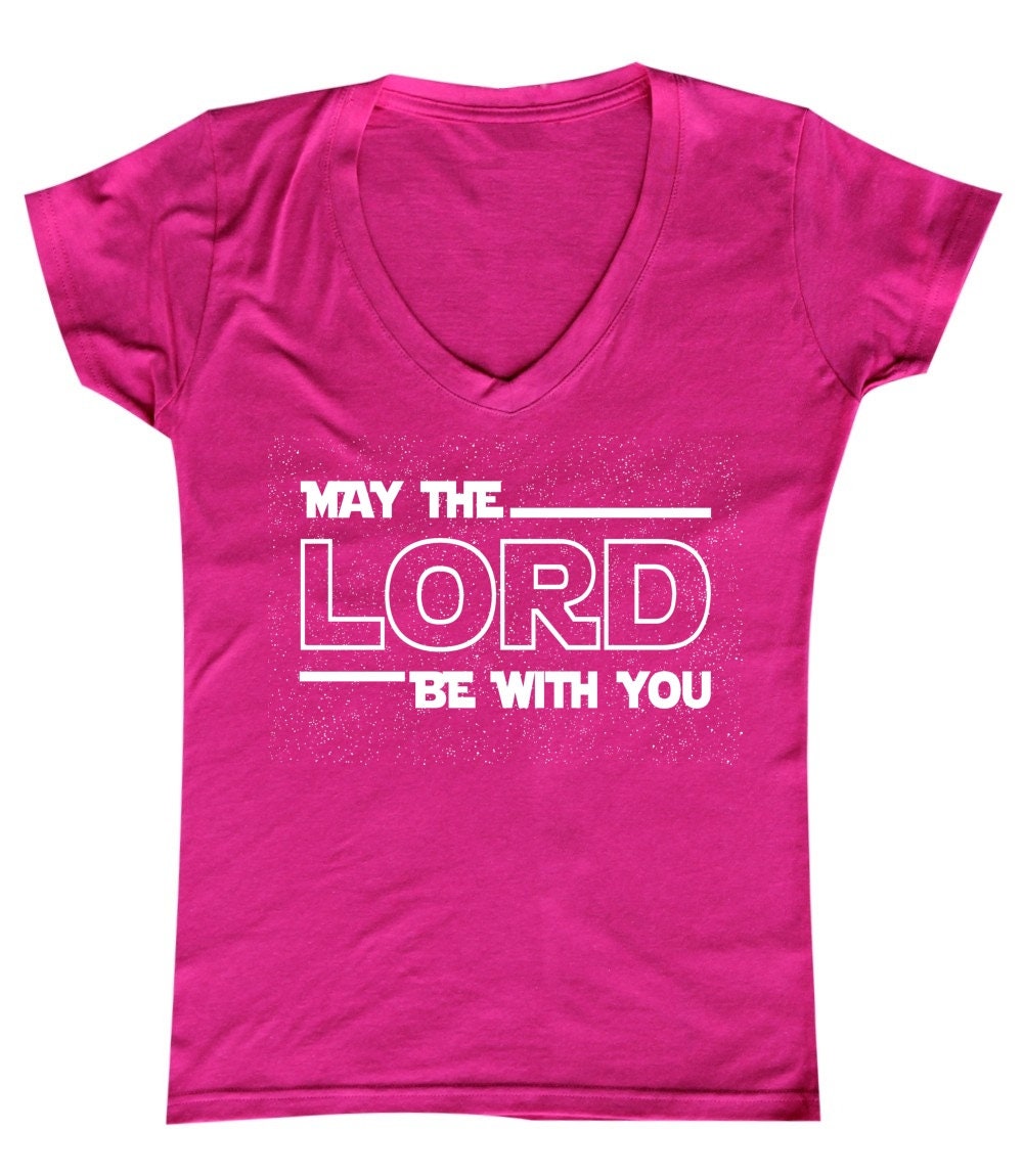 May the Lord Be With You Christian - Women's V-neck - Etsy