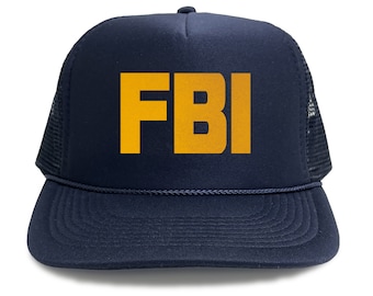 Fbi Hat - Etsy