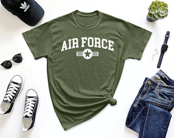 Military Gear Air Force Training PT (White) - Men's T-shirt