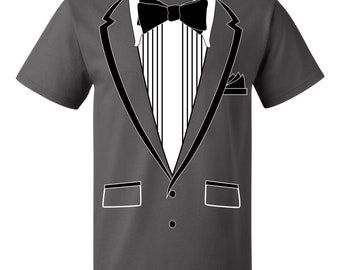 tuxedo t shirt for sale