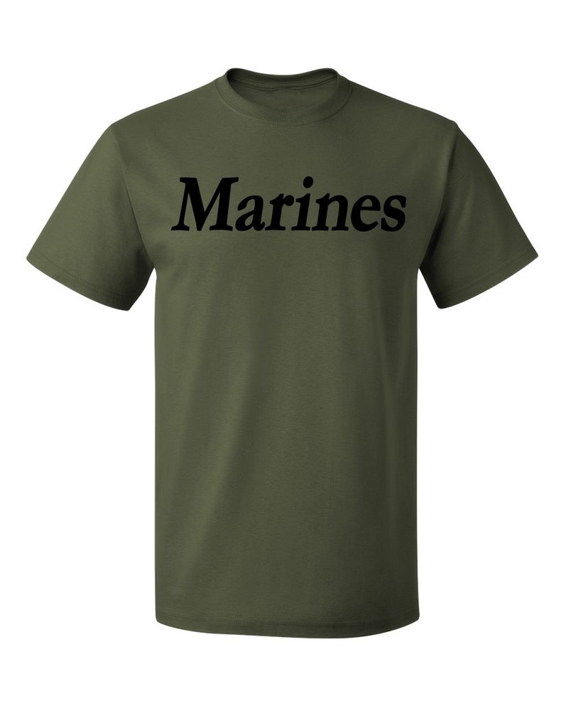 US Military Gear Marines Training PT Men's T-shirt | Etsy