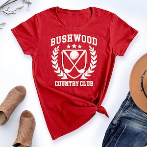 Bushwood Country Club Women&#39;s T-shirt | Funny Golf Retro 80&#39;s Theme Comedy Sports Movie Parody Halloween Party Costume Gear