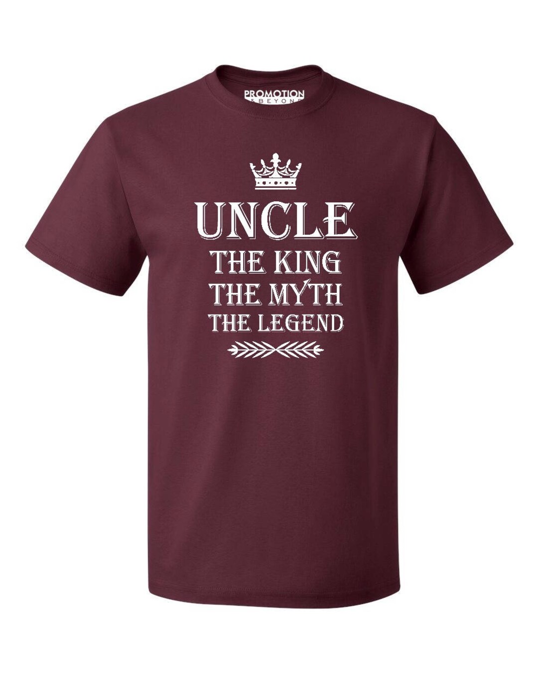 Tstars 'Uncle The Man The Myth The Legend' Men's Long Sleeve T-Shirt – Funny Gift For Uncle 5 thumbnail image