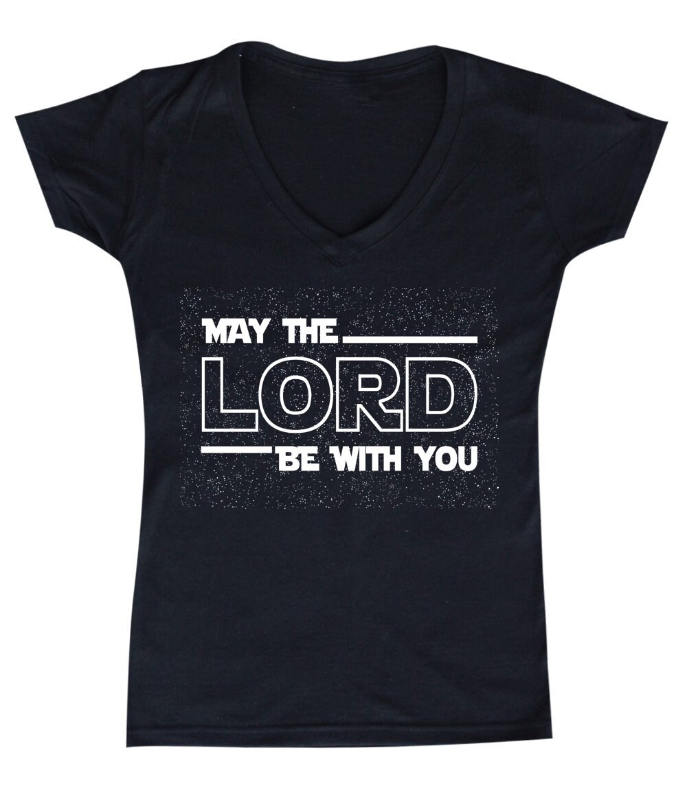 May the Lord Be With You Christian - Women's V-neck - Etsy