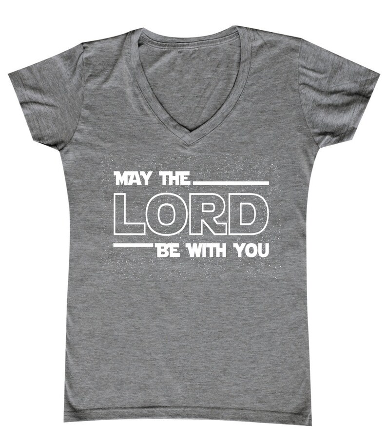 May the Lord Be With You Christian - Women's V-neck - Etsy