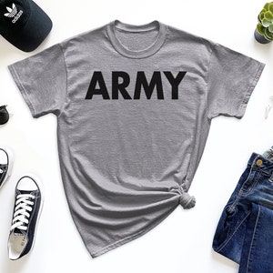 Military Gear Army Training PT (Black) - Men&#39;s T-shirt