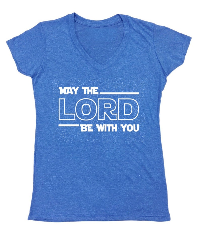 May the Lord Be With You Christian - Women's V-neck - Etsy