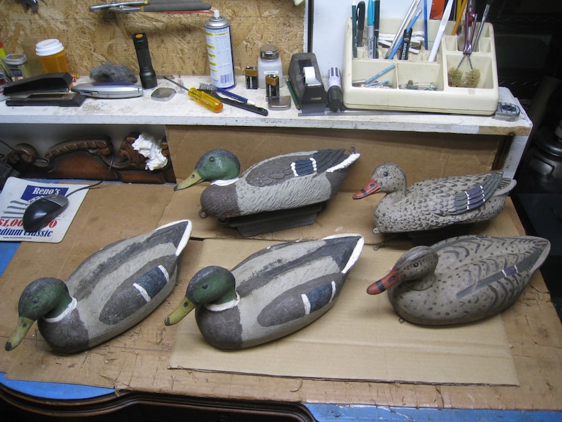 Vintage Plastic Duck Decoys Herter's / Germano / Sport Etsy