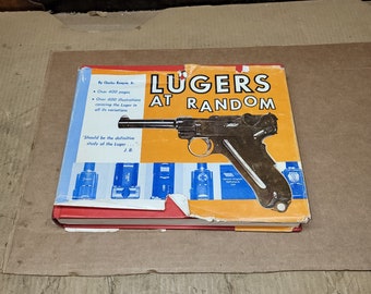 vintage 1969 Lugers at Random Livre illustré à couverture rigide par Charles Kenyon Jr.