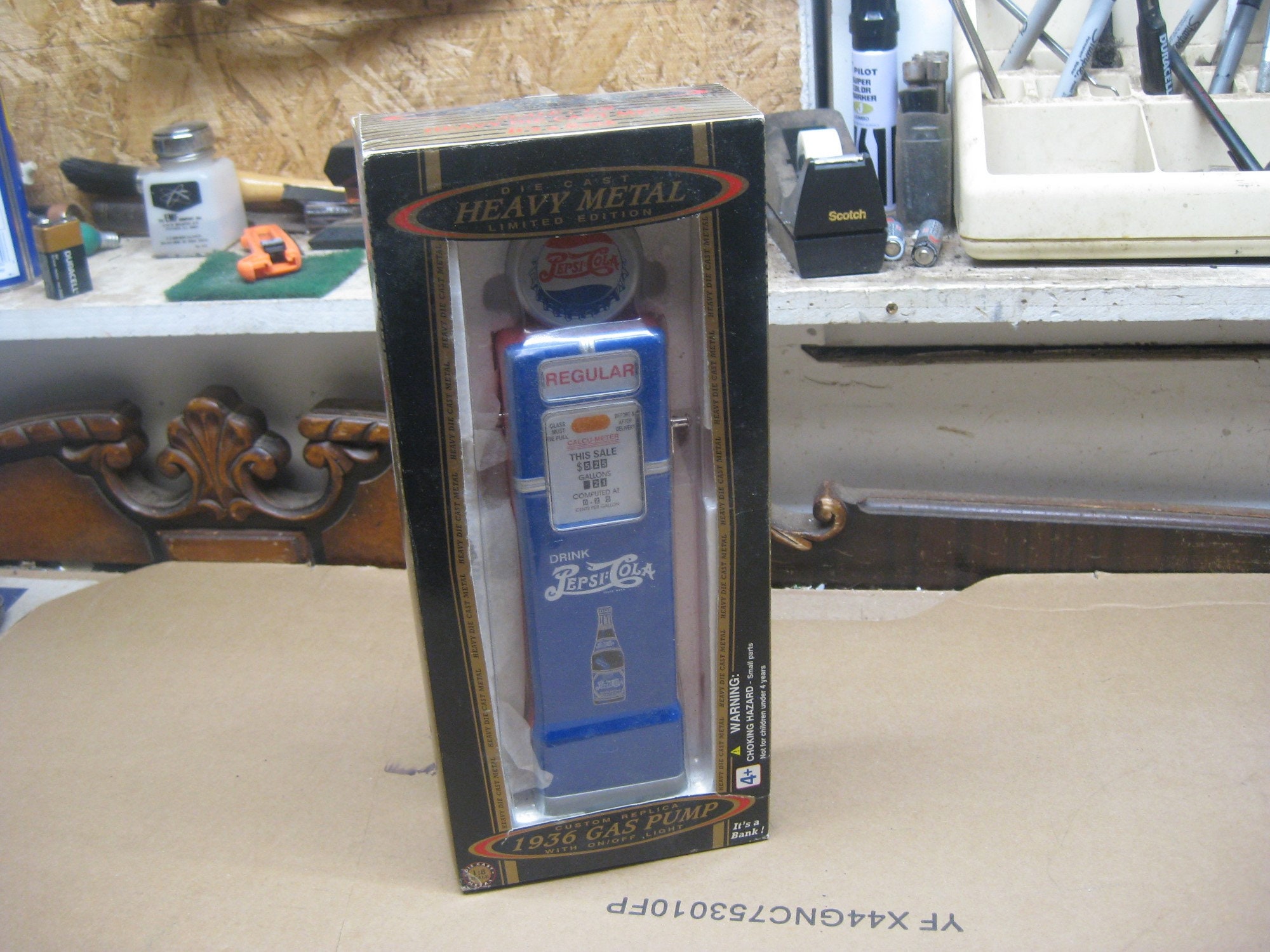 Golden Wheel Limited Edition Collectible - Pepsi Cola 1936 Gas 