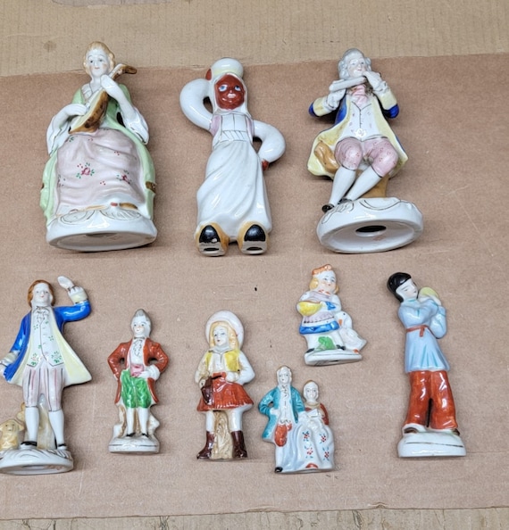 Vintage Occupied Japan Porcelain / Ceramic Curio Trinkets-knick