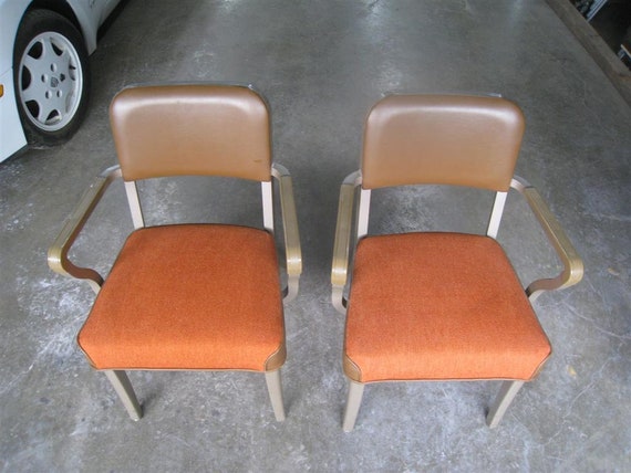 Vintage 1979 Modern Office Chairs By Steel Case Inc Model