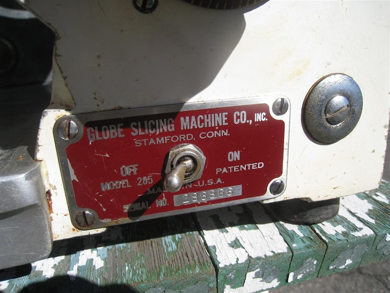 Vintage Globe Slicing Machine Co. Deli / Meat Slicer Model 285 Etsy