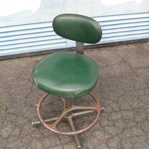 Vintage Mid Century Modern Industrial Work Chair - Cramer Air-Flow Chairs circa. 1970&#39;s