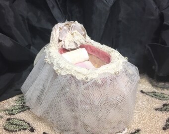 victorian bassinet