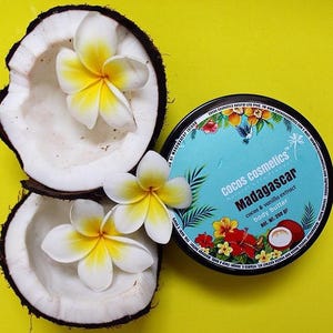 Vegan Vanilla Body Butter | Coconut oil | Coconut butter | Body Lotion | Whipped lotion | Natural Body Butter |Hand cream madagascar vanilla