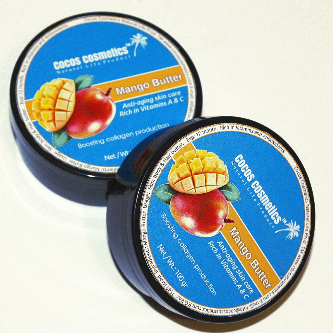 Mango Body Butter Mango Butter for Hair Organic Body Butter Facial Oil