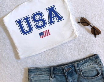 fourth of july tube top