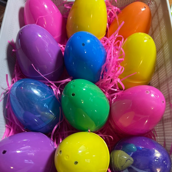 Mystery Easter eggs!! Filled with stones ,resin items, bath bombs, peeps etc!