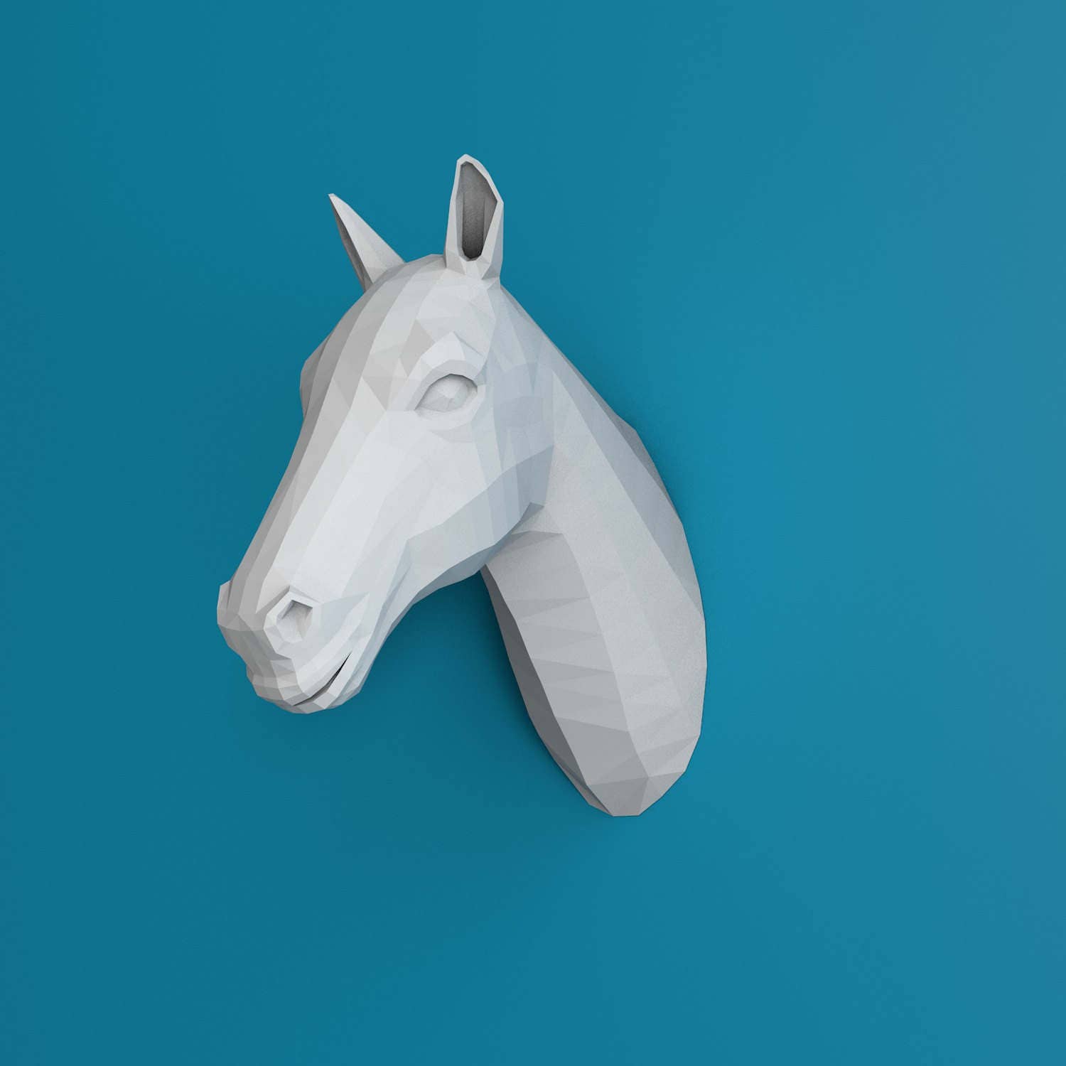 DIY Horse Sculpture. Papercraft Horse sculpture forrest Etsy Nederland