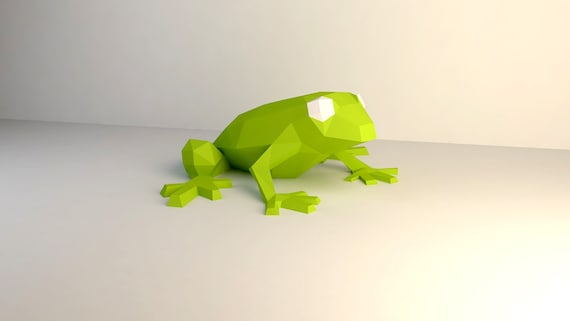 Tree Frog Sculpture Diy Tree Frog Papercraft Tree Frog Papercraft Plainpapyrus