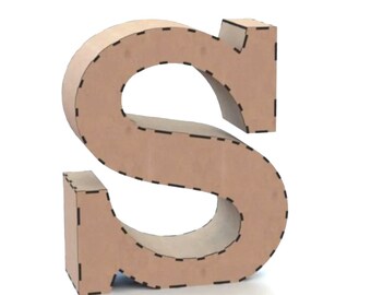 3d Alphabet Etsy