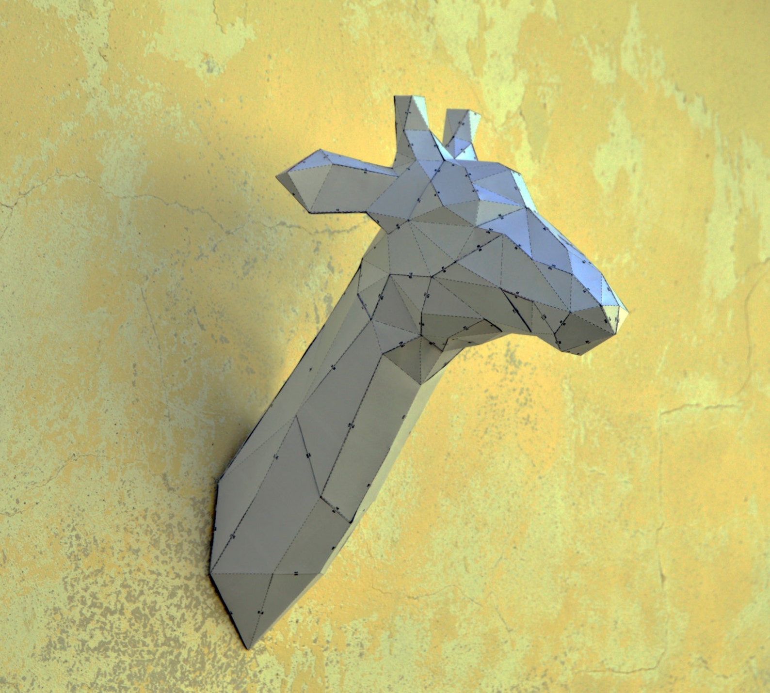 Make Your Own Giraffe Sculpture. Papercraft Giraffe Zoo Etsy Canada