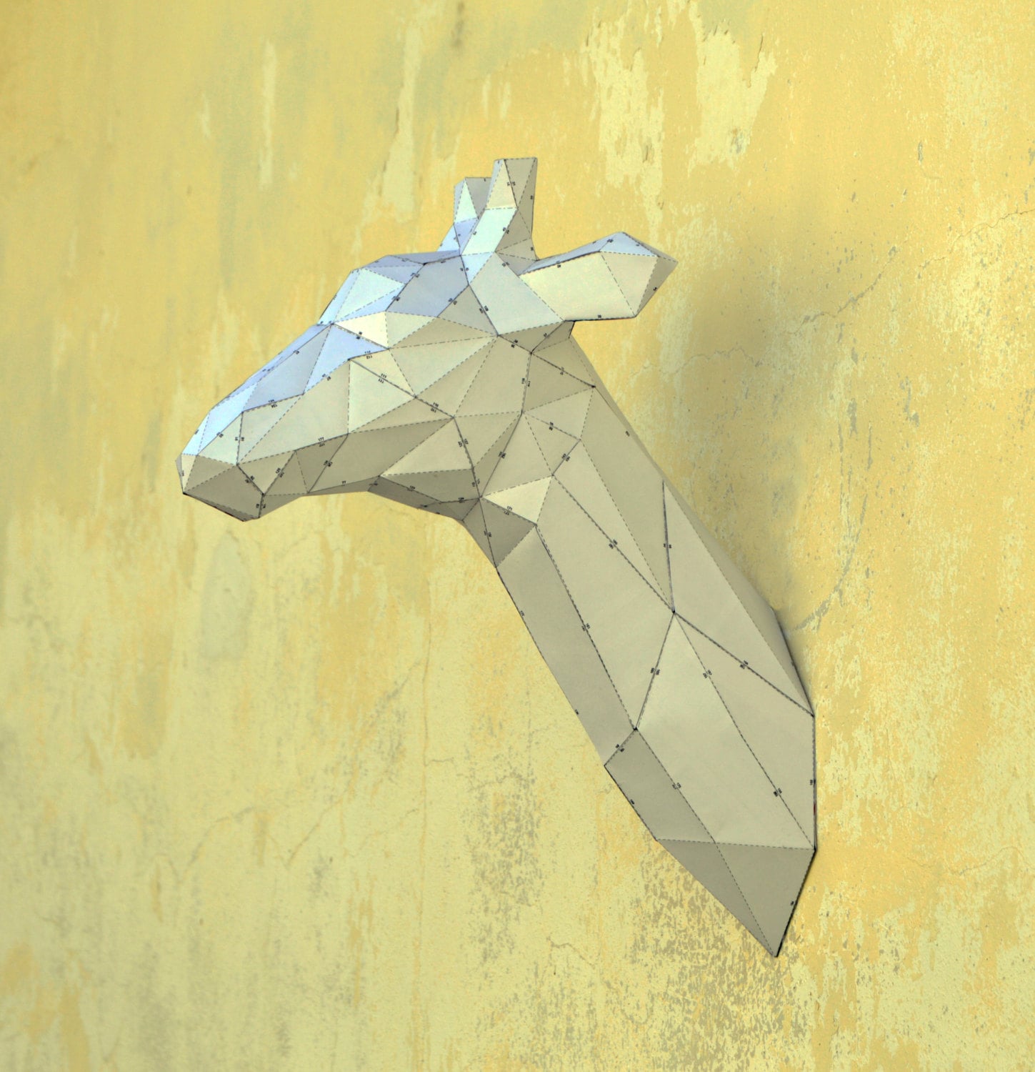 Make Your Own Giraffe Sculpture. Papercraft Giraffe Zoo Etsy Canada