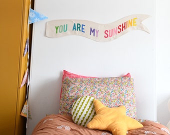 You are my sunshine Wall hanging flag