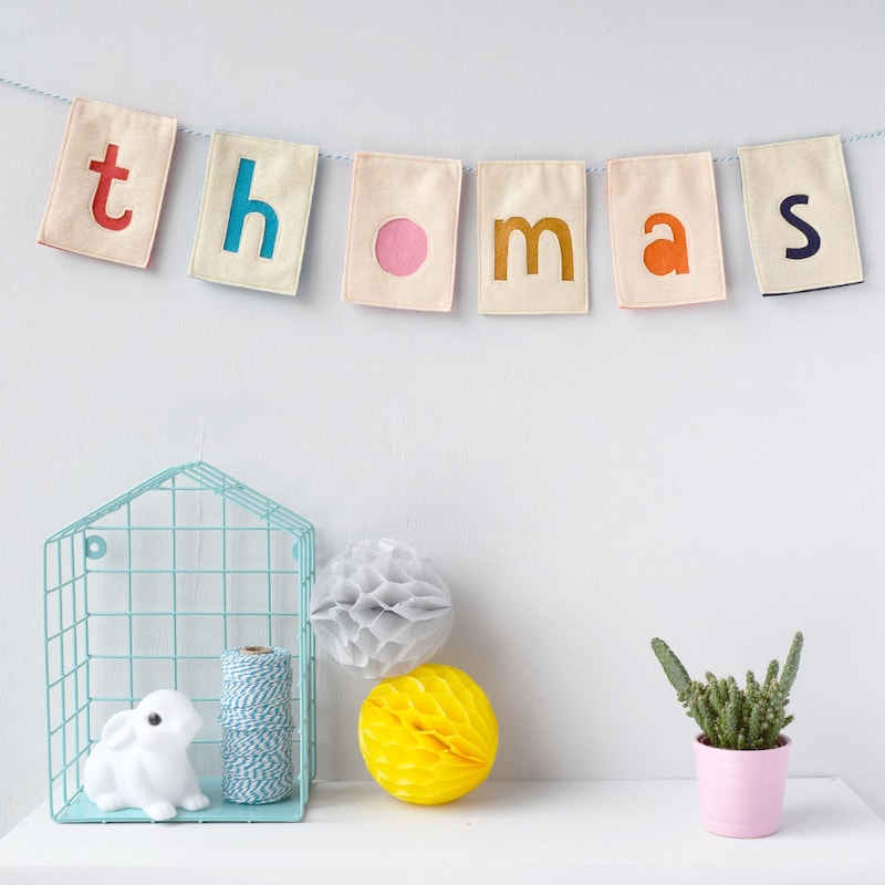 Letter Bunting - Etsy