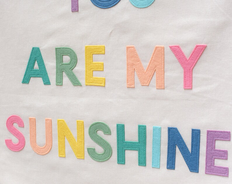 You Are My Sunshine Wall Banner Pastel Etsy