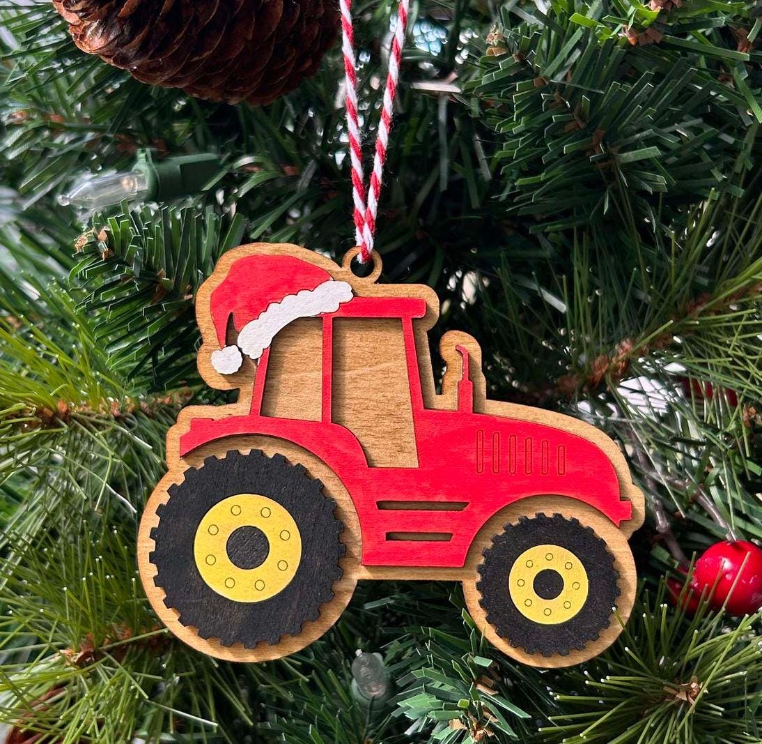 Weihnachtsmann-Lieblings-Bauer Ornament – Keramik-Schmuck Für Weihnachtsbaum, Auto Oder Geschenk
