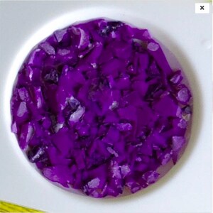 Crushed Sugilite, Faux Sugilite Inlay #41, Wood Inlay, Jewelry Inlay, Chip Inlay,  Gift Inlay, Hand Crushed by Thegrindingshed