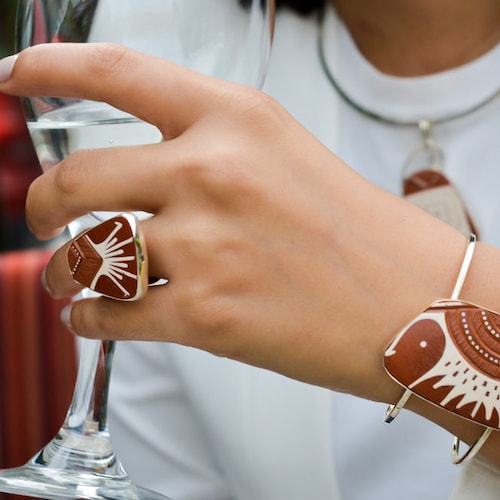 ピュータークローバー型ナプキンホルダー - Etsy 日本