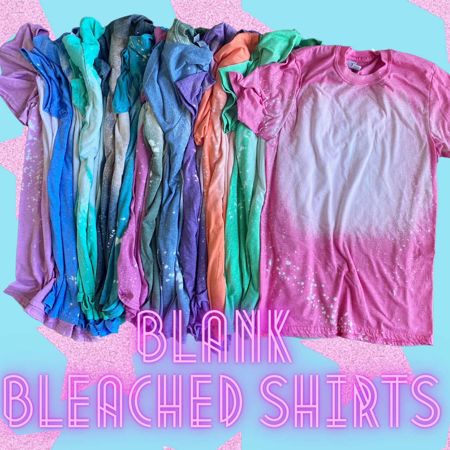 blank bleach shirts