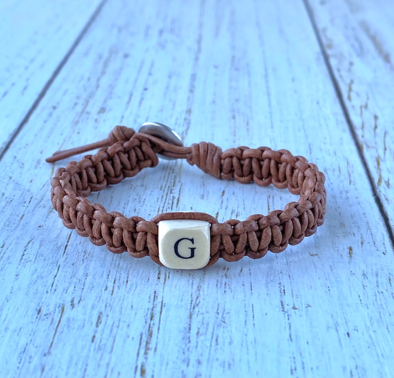 Personalized Boys Leather Bracelet Kids Essential Oils Etsy