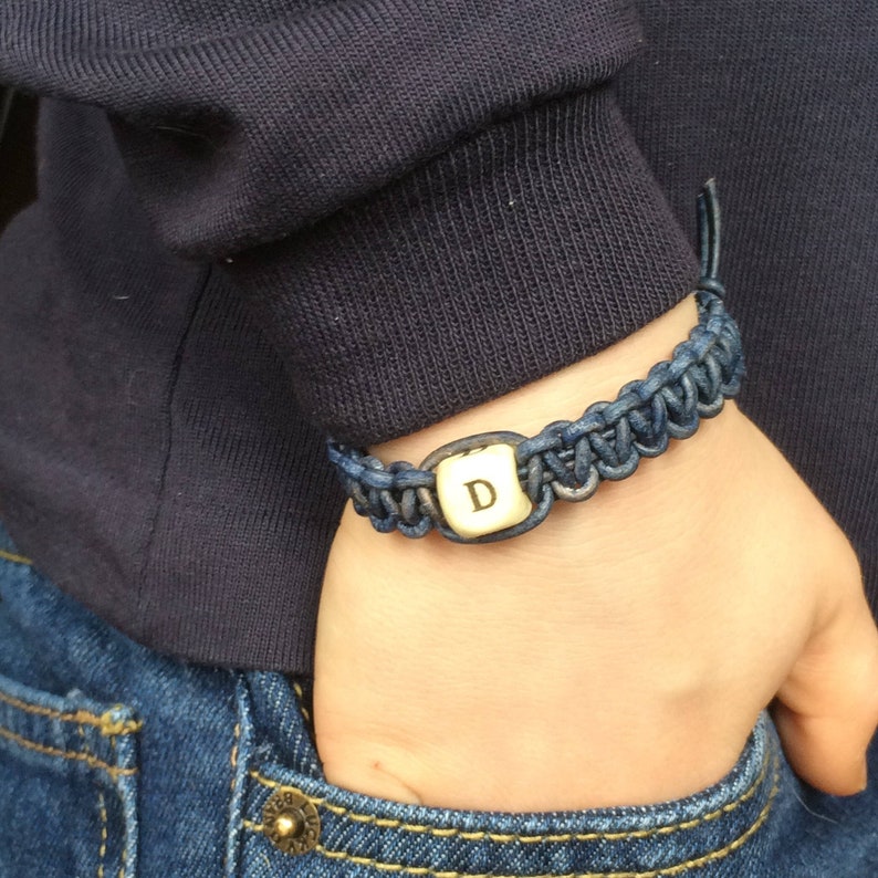 Personalized Boys Leather Bracelet Kids Essential Oils Etsy