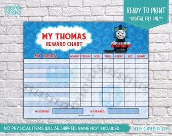 Thomas The Train Behavior Chart