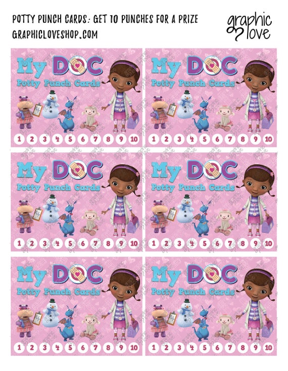 Doc Mcstuffins Chore Chart