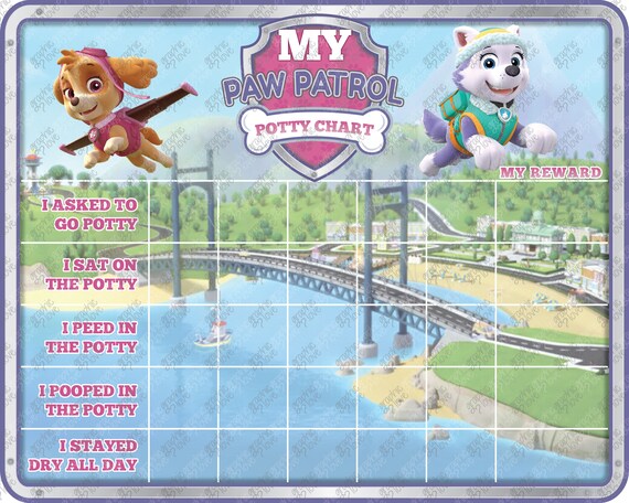 Paw Patrol Reward Chart Free