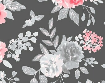 colette pink and grey floral