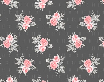 colette pink and grey floral