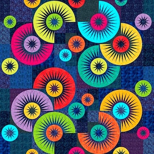 Quiltworx Quilt Pattern, Raindrops by Judy Niemeyer, Foundation Paper Piecing (70x80 inches)